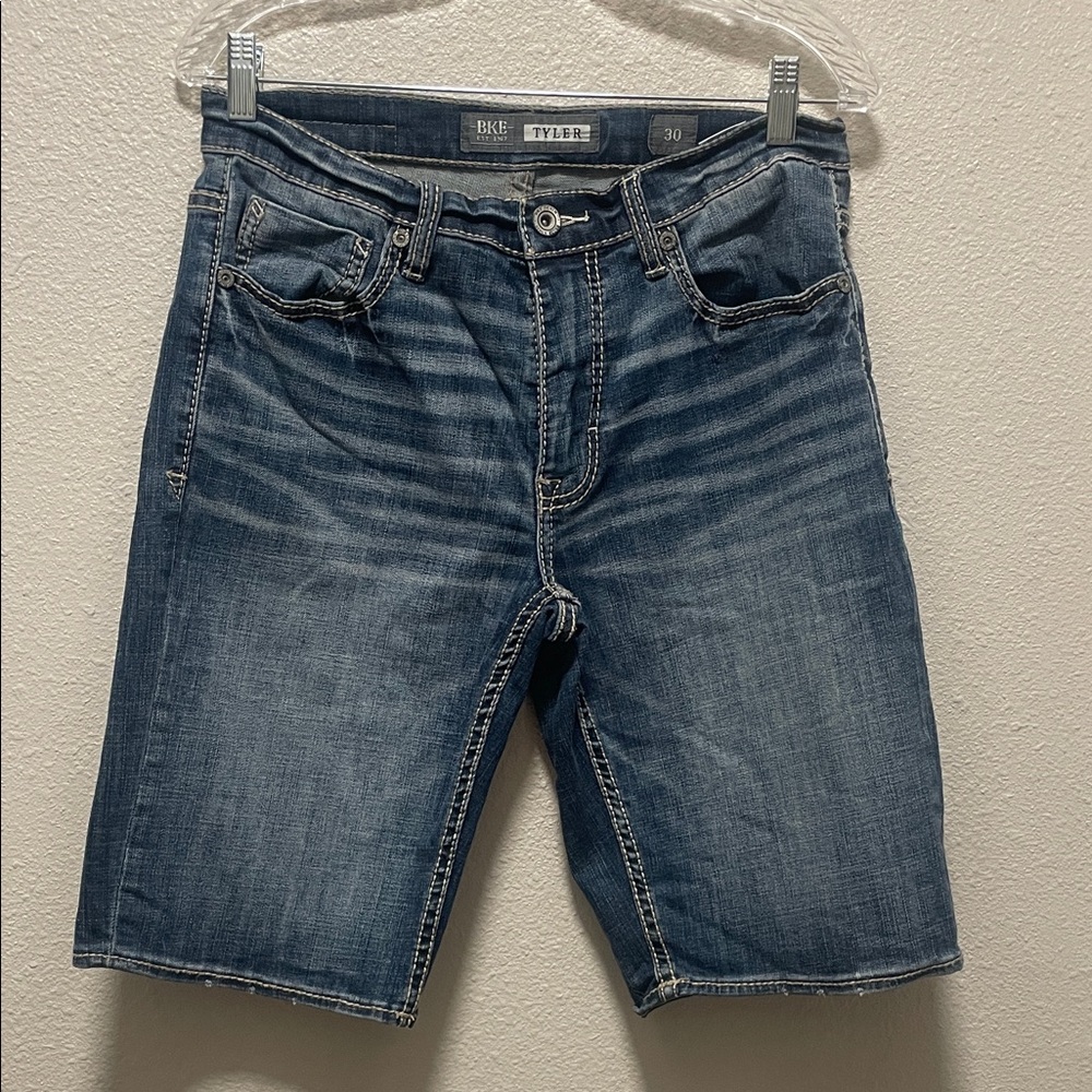 BKE Tyler Men's Classic Blue Jean Shorts